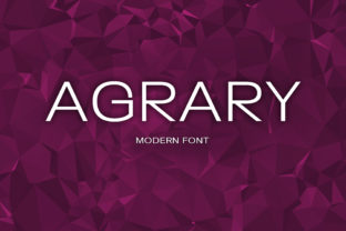 Agrary: A Modern Sans Serif for Campaigns