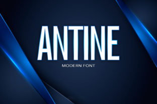 Antine: A Professional Font for Small Businesses