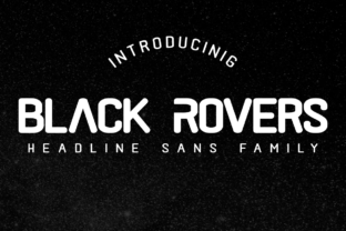 Black Rovers Family: Bold and Modern