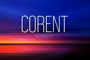 Corent: A Modern Sans Serif for Impactful Design
