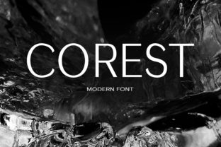 Corest: A Modern Sans Serif