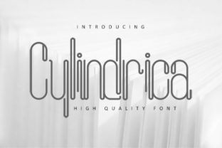 Cylindrica Font: Modern Typography for Crafters