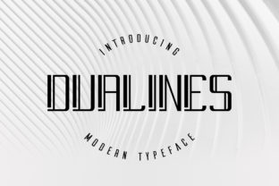 Dualines: A Modern Font for Creative Makers