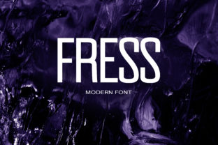 Fress: A Modern Font for Business Branding