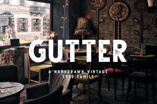 Gutter: A Bold Sans Serif for Real-World Design