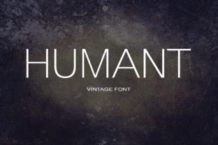 Humant: A Modern Font for Business Branding
