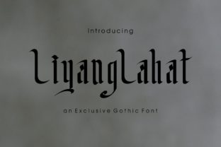 Liyanglahat: A Blackletter Font That Feels Like Home