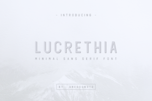 Lucrethia: A Modern Sans Serif for Web Design