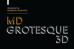 MD Grotesque 3D: A Modern Font for Creative Projects