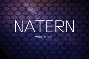 Natern: A Modern Sans Serif for Bold Branding