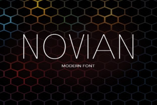 Novian: A Modern Font for Polished Branding