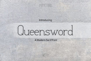 Queensword: A Modern Serif Typeface That Elevates Digital Branding