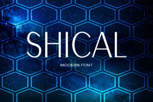 Shical: A Modern Typeface for Elegant Design
