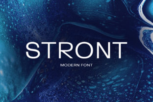 Stront: A Modern Sans Serif Font