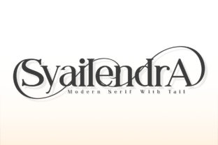 Syailendra: A Premium Serif Font for Business Branding
