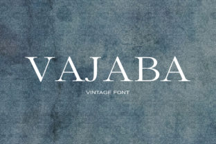 Vajaba: A Stylish Serif Font for Makers