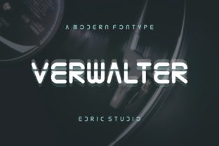 Verwalter: Futuristic Font for Modern Design
