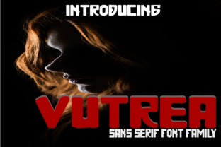 Vutrea: A Modern Typeface for Elegant Design