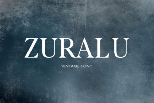 Zuralu: A Stylish Serif Font
